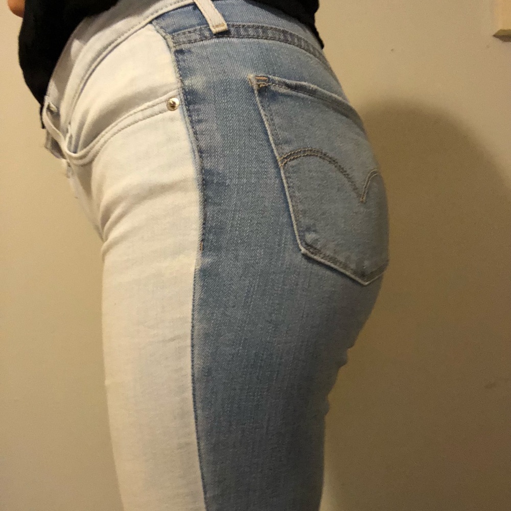 Levi’s two color jeans